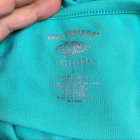 Reel Legends Tie Waist Tank Dress Green - Picture 6 of 6